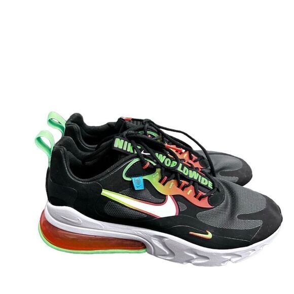Nike Air Max 270 React Black Men’s Size 8 - Picture 1 of 8
